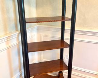 Bloomingdale’s Neo-Empire 5 Tier Tall Book Case with One Drawer
