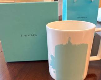 Vintage Tiffany Bone China Coffee Mug