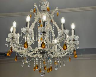 Marie Therese chandelier with Swarovski crystals