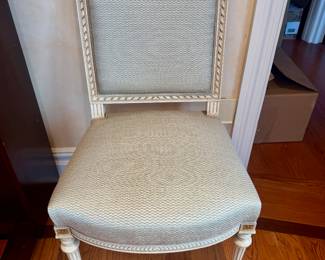 5 Piece Parlor Set - Antique  Louis XVI (Setee, 2 Armchairs, 2 Armless Chairs)