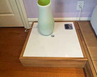 LAX Platform Bed with Attached Nightstands