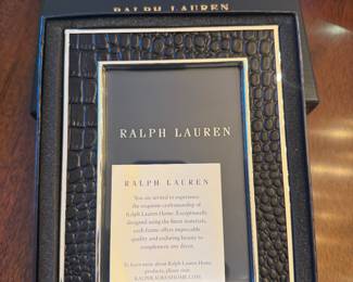 Ralph Lauren Chapman 4x6 Photo Frame