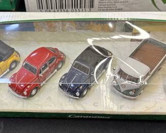 Vintage Volkswagon Die Cast Set in Original Box