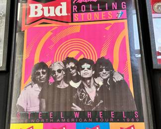 Bud Presents Rolling Stones Steel Wheels Tour 1989