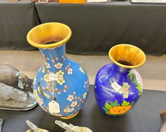 Cloisonne Vases