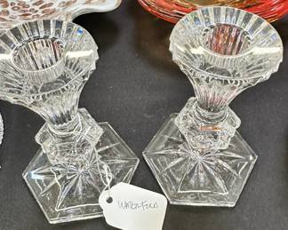 Waterford Crystal Candle Sticks