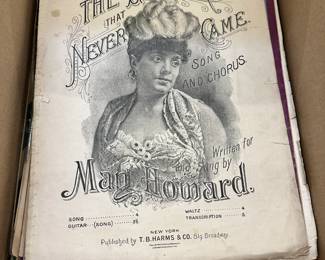 Vintage Sheet Music