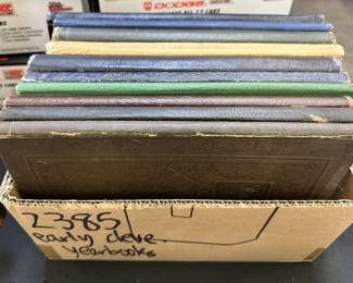 Early Cleveland Yearbooks