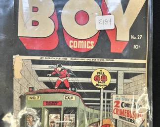 Boy Comics No. 27, Rare 10 Cent Comic