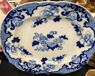 Flow Blue Platter
