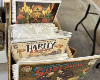 Long Box Comic Books