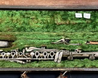 The Gladiator Vintage Metal Clarinet The H.N. White Co. Cleveland, OH. 