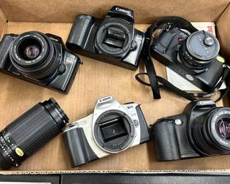 Canon and Pentax Cameras