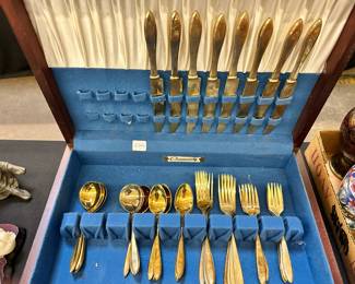 Gold Plated Flatware