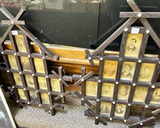 Cabinet Cards in Frames