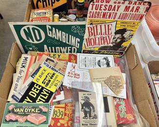Advertising Ephemera