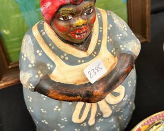 Black Americana Cookie Jar