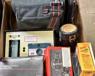 Kodak and Sigma Lense and Camera