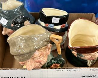 Large Royal Doulton Toby Mugs