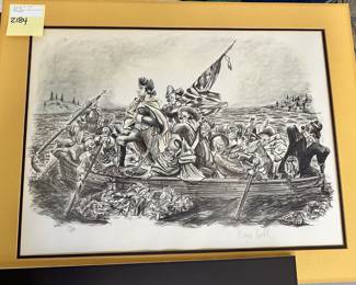 Ship of Fools Lithograph