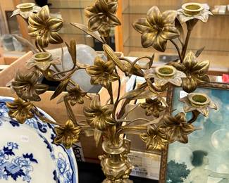 Brass Candelabra