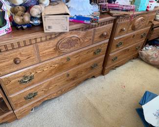 Dressers $50 each. Small one includes hutch. 