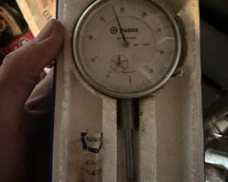 Micrometers, calipers, and other technical measuring tools