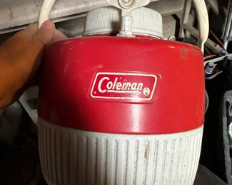 Vintage Coleman drink cooler