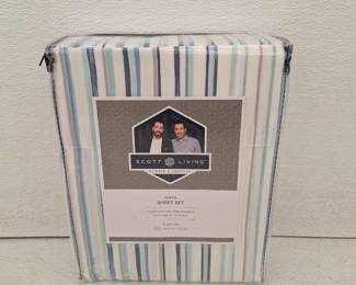 Scott Living 400TC HygroCotton & Tencel Sheet Set, Queen