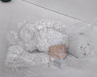 DEMDACO Heartful Hugs 17.5 Inch Weighted Plush, Lamb