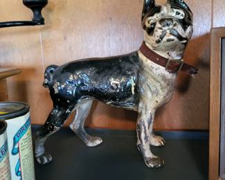 VINTAGE CAST IRON DOOR STOP