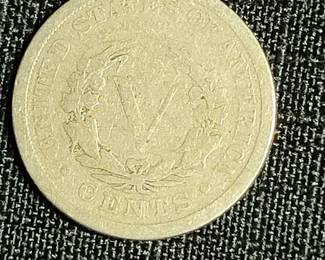 VINTAGE 5 CENT COIN