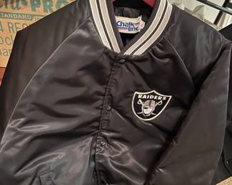Vintage Chalk Line Oakland Raiders Jacket