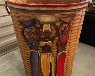 Large decorative basket