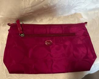Magenta coach bag
