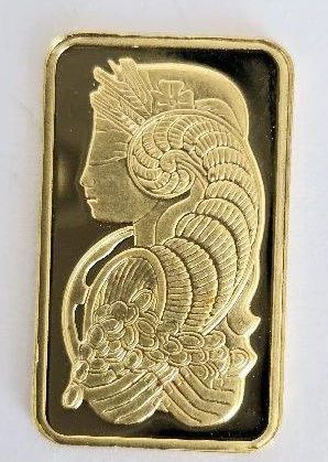 2.5 Gram .9999 Fine Gold Bar Minted by PAMP Suisse