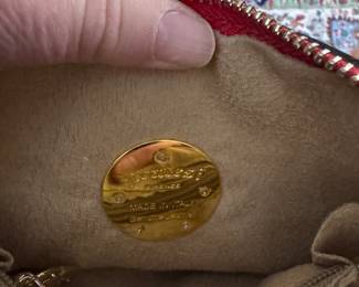 Red Patten Leather Purse. Photo 2 of 2.