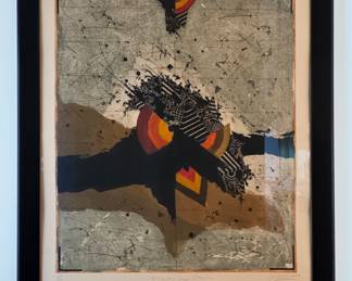 Modern Abstract Art. Signed and Numbered by Artist. Photo 1 of 4.