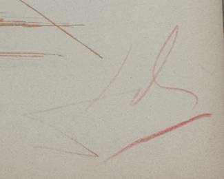 From the Divine Comedy Suite. Reassurance (Inferno – Canto 2) Colored Wood Block. Signed and Numbered by Artist, Salvador Dali. Measures 10" x 12." Photo 3 of 4.