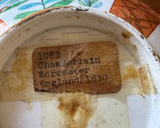 Antique English Imari Bowl. Photo 3 of 3.