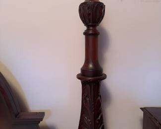 Baker Furniture Queen Mahogany Head Board. Photo 3 of 4.