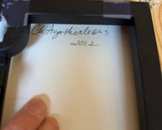 Abstract Oil on Canvas. Signed by Artist. Photo 2 of 2.