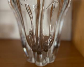 Steuben Crystal Vase.