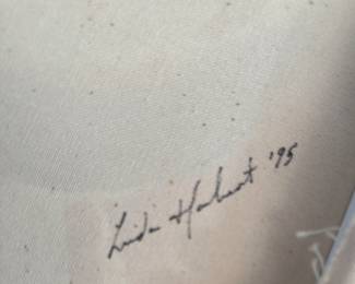 Abstract Oil on Canvas. Signed by Artist. Photo 2 of 2.