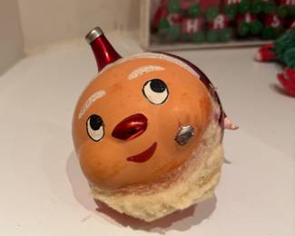 Vintage Elf Ornament.