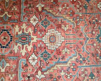 Antique Karaja Rug. Measures 10' 9" x 9'2". Photo 3 of 5.
