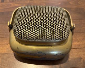 Antique Pierced Brass Handwarmer. Photo 2 of 2.