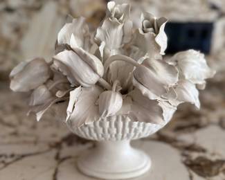 Porcelain Tulip Topiary. Photo 1 of 3.