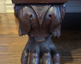 Antique Solid Mahogany Grand Buffet / Side Board. Photo 5 of 5.