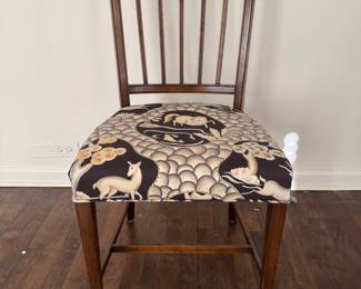 Upholstered Sided Chair - Only One! Photo 1 of 2.